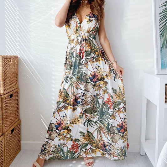 Elegant Rainforest Beach Dress