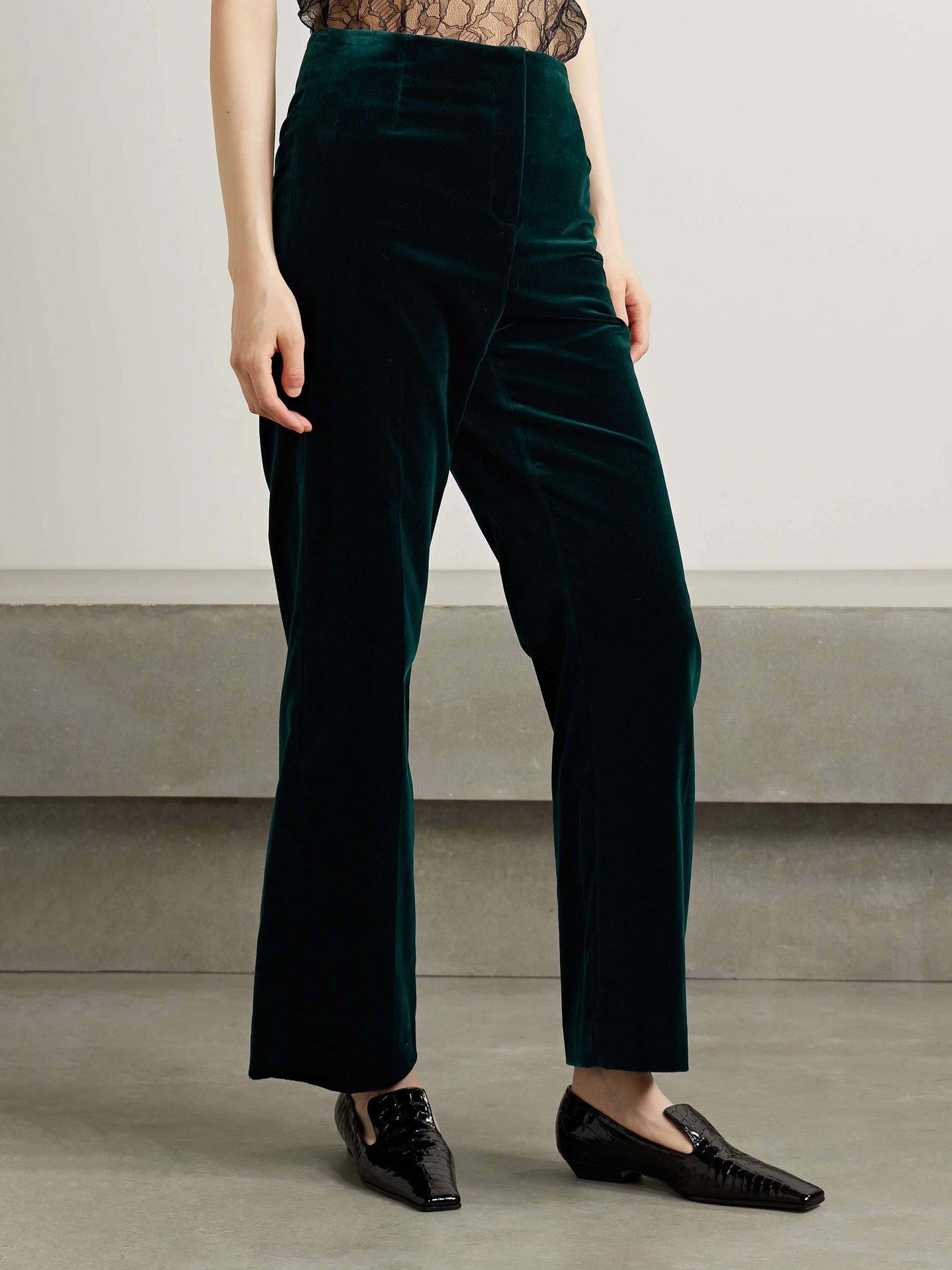 Classic Elegant Straight-leg Pants