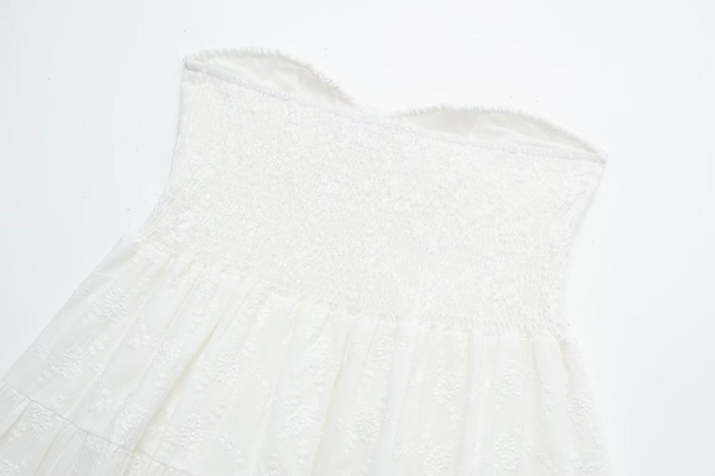 Gentle Summer Lace Mini Dress