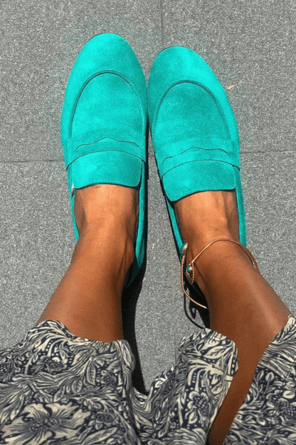 Velvet Luxe Timeless Slip-On Comfort Loafers