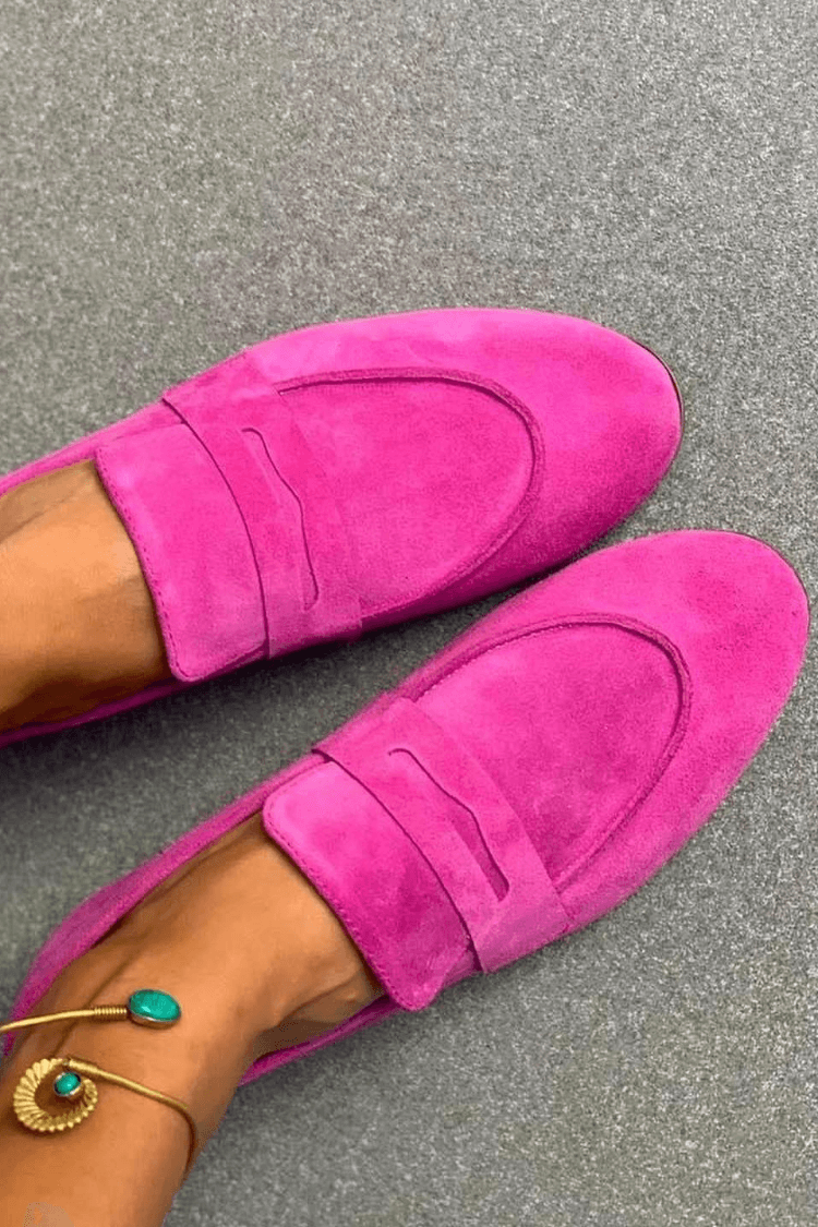 Velvet Luxe Timeless Slip-On Comfort Loafers