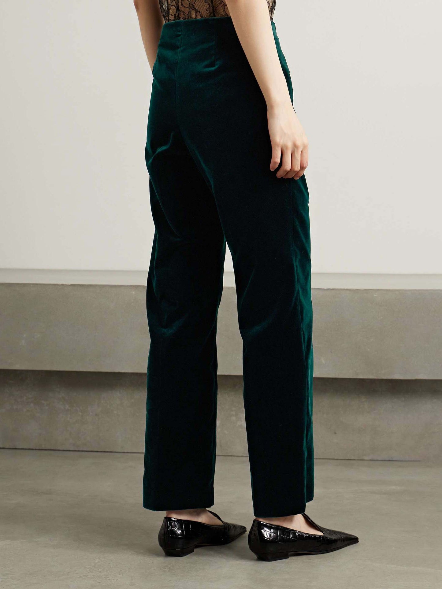 Classic Elegant Straight-leg Pants