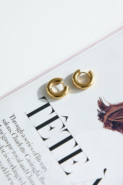 18k Gold Plated In Your Wonder Earrings Gold