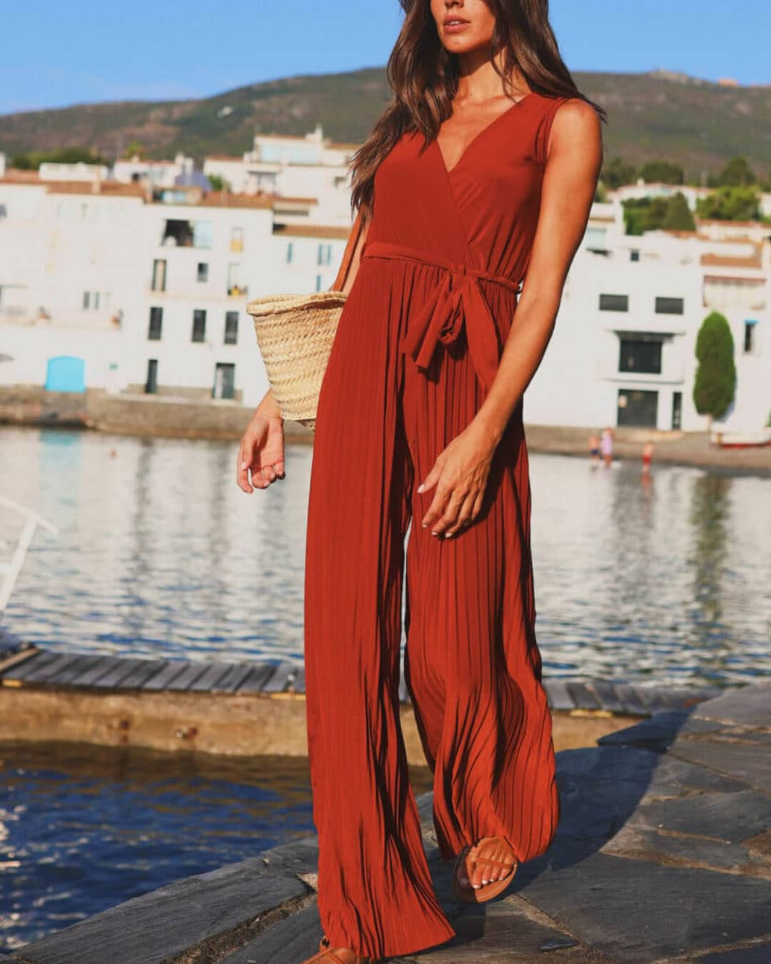 Saturday Strolling Blend Relaxed Jumpsuit