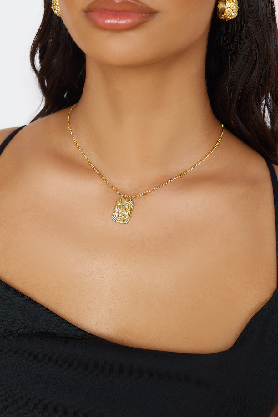 18k Gold Plated Across The Sky Necklace